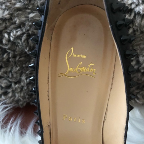 Louboutin 120 Pigalle Spikes Black - Picture 5 of 7